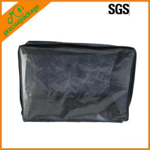 sac de couverture portatif de pp non tissé et clair de PVC